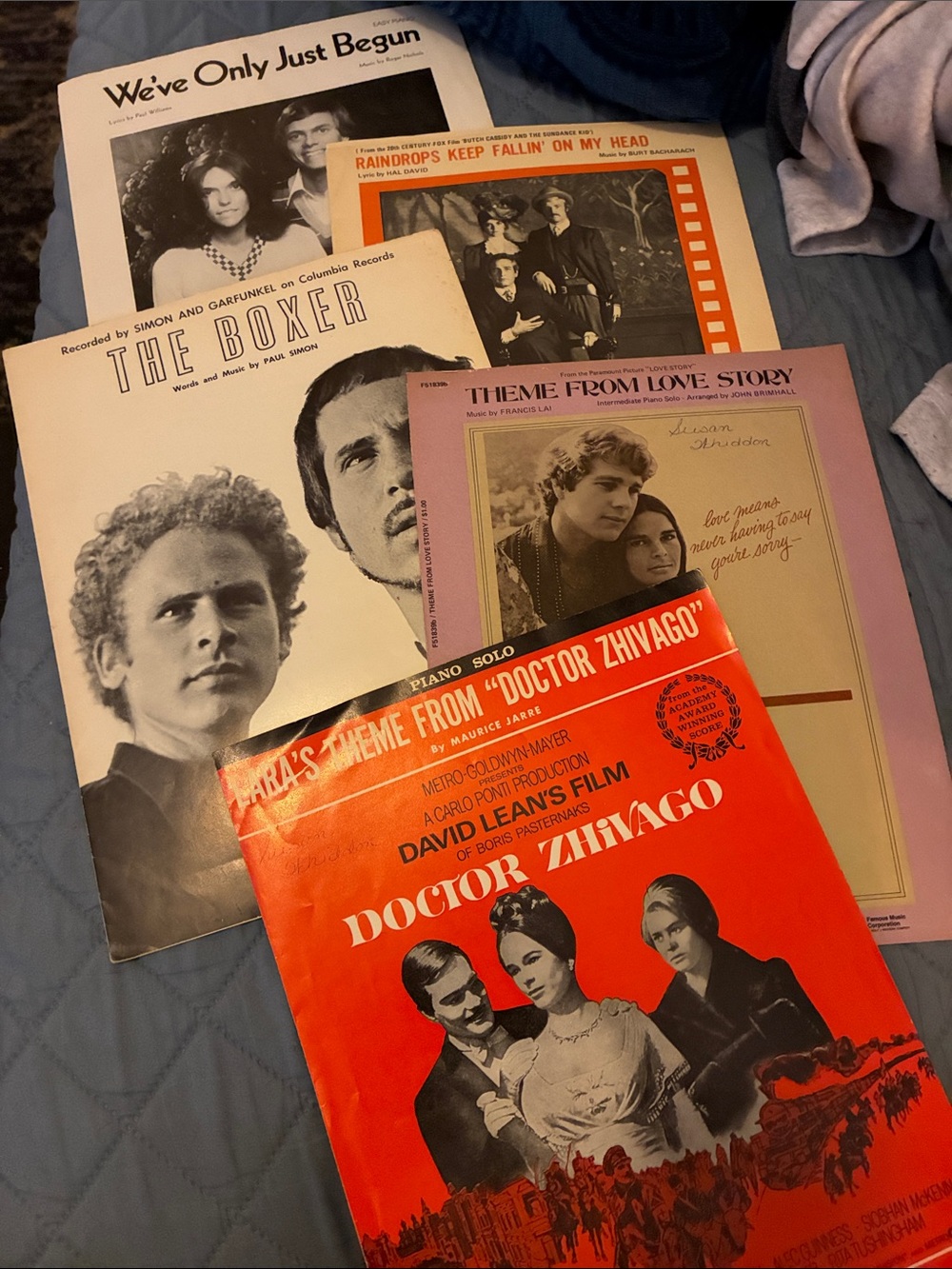 Vintage Piano Sheet Music